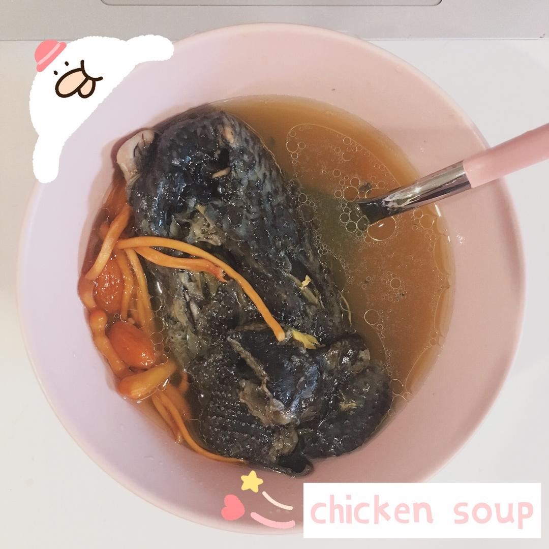 枸杞红枣乌鸡汤