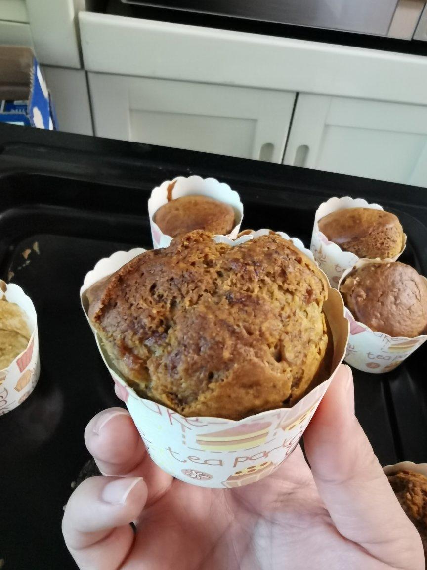 快手香蕉核桃蛋糕（改良版）