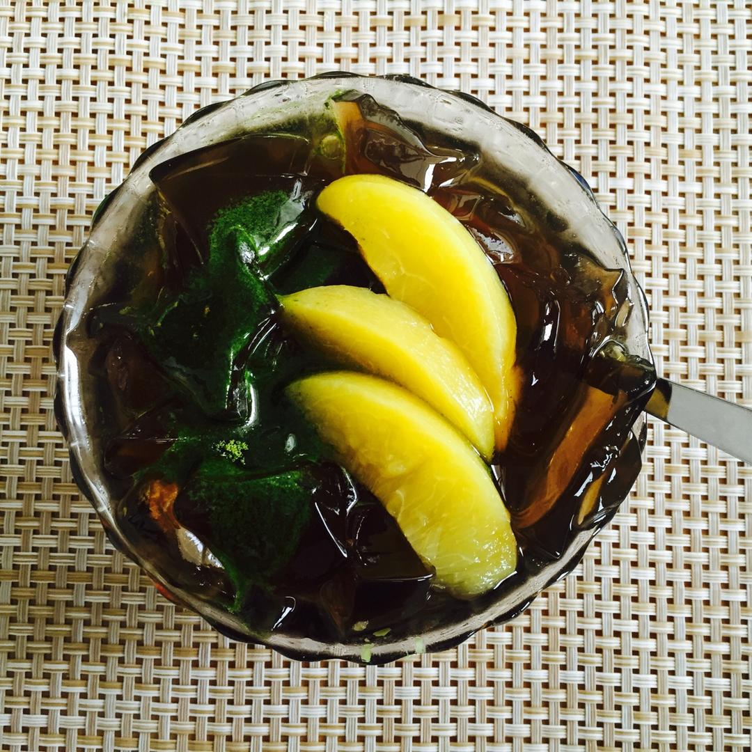 抹茶凉粉