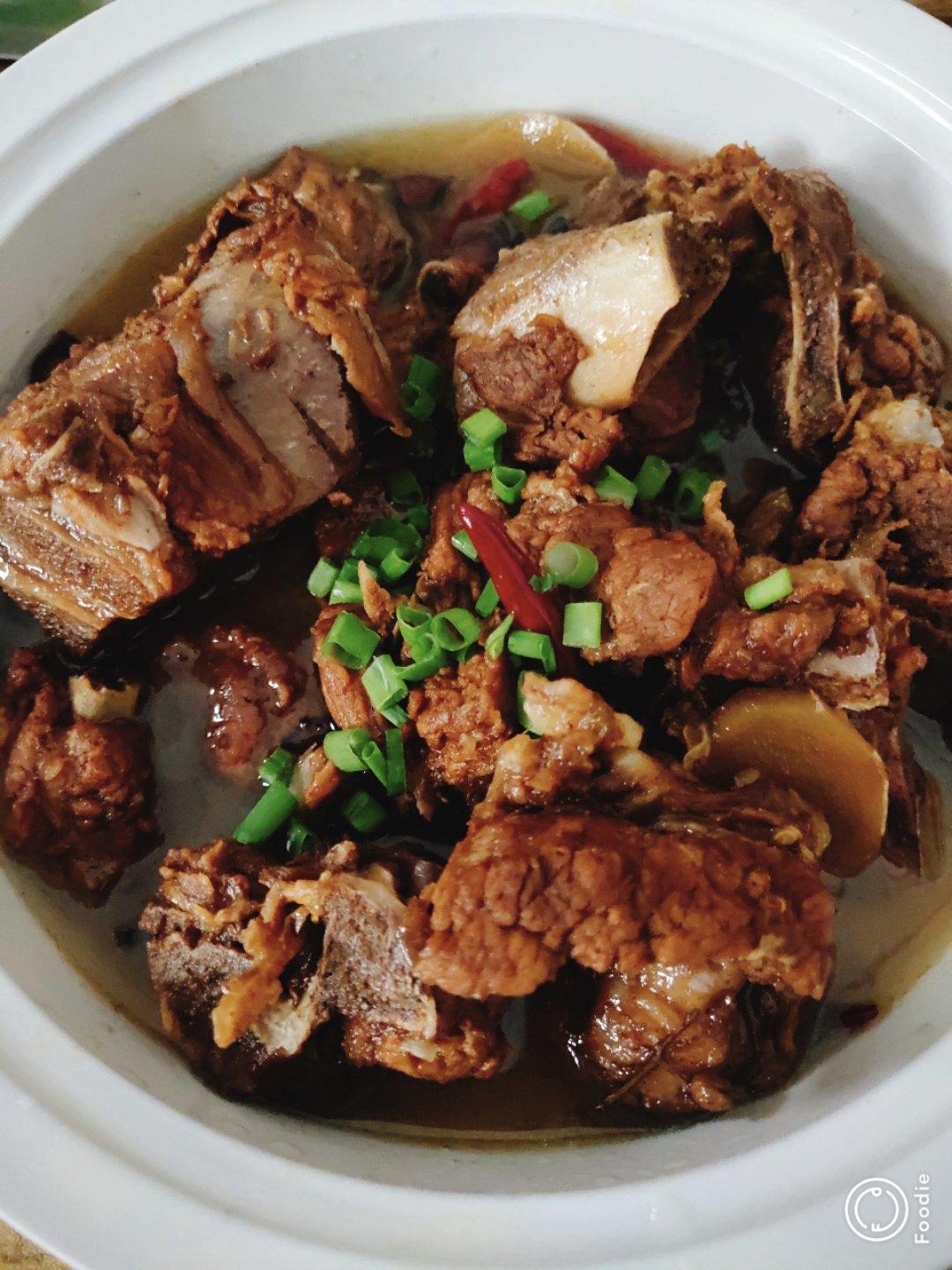 家常红烧排骨