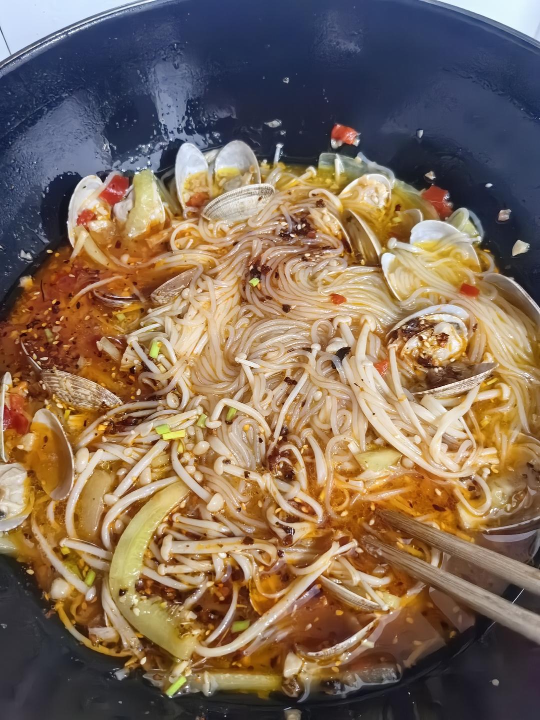 花甲粉丝煲