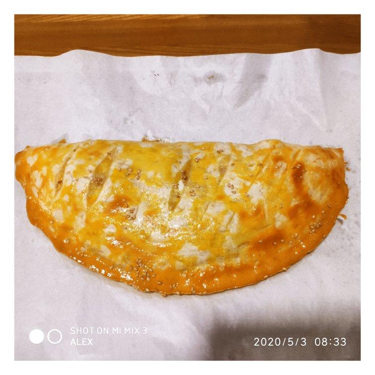 手抓饼香蕉派