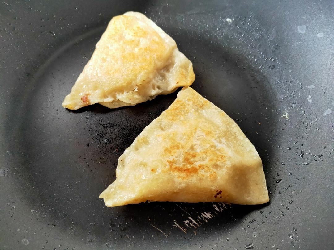 手抓饼版不揉面的菠萝派