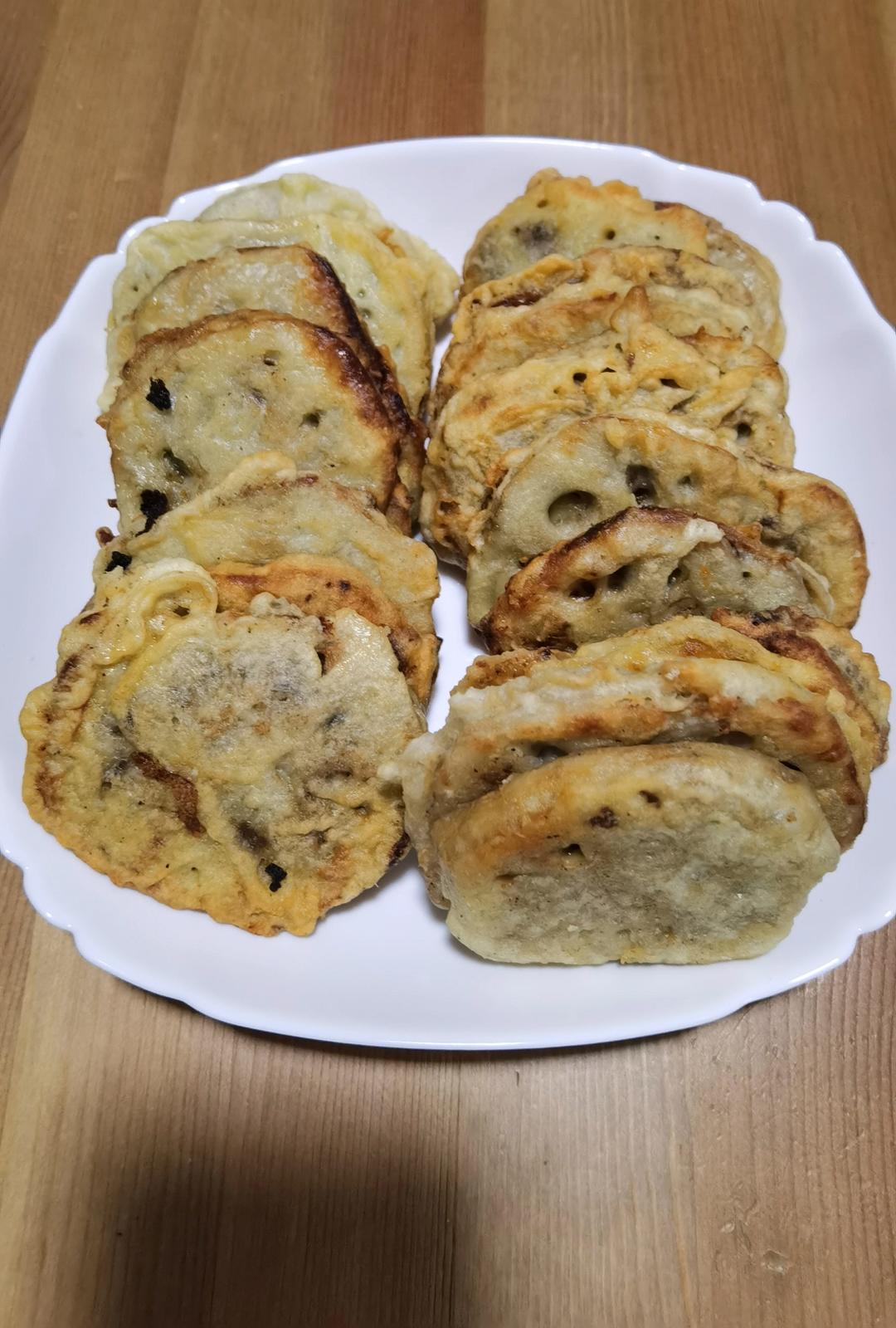 做法超详细的香酥藕夹（藕合）