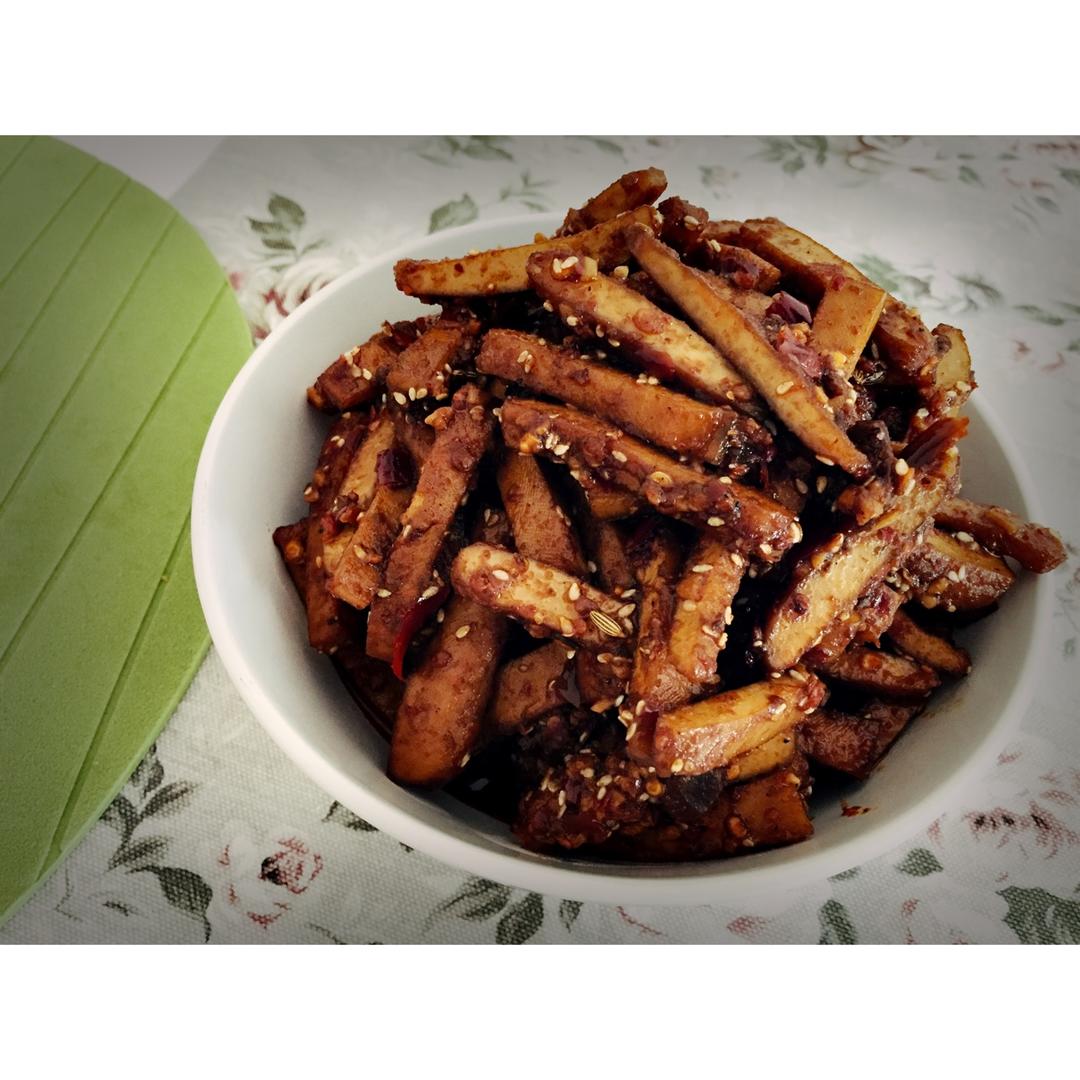 快手麻辣豆腐干