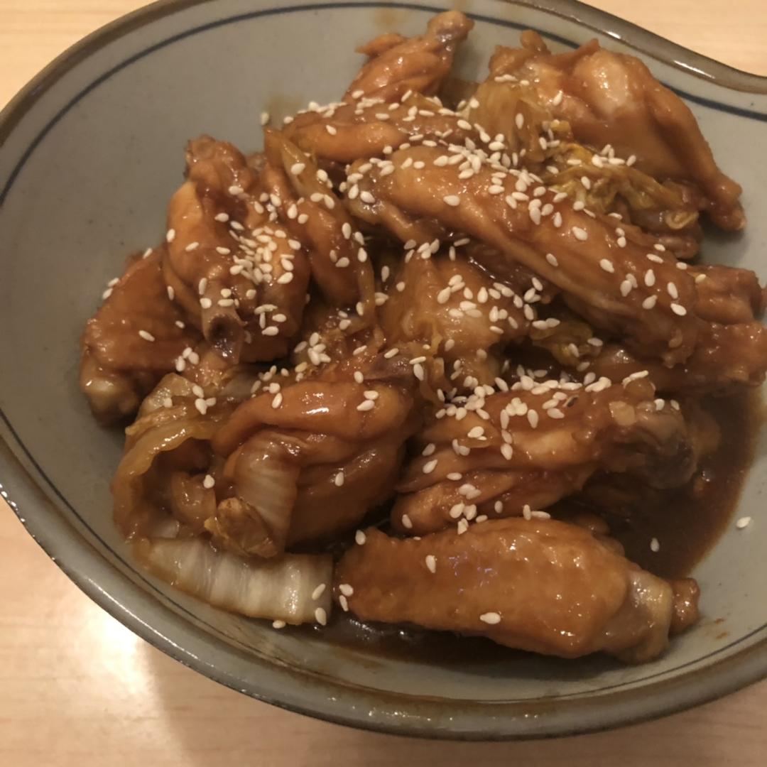 日式照烧煎鸡翅