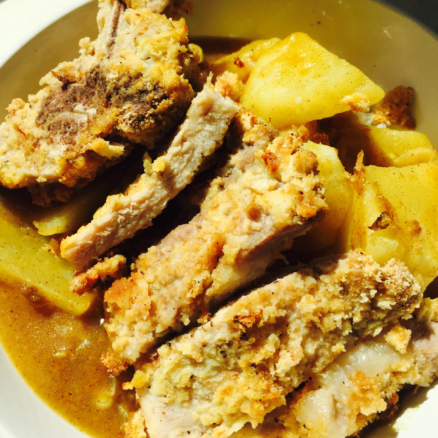 咖喱猪扒饭