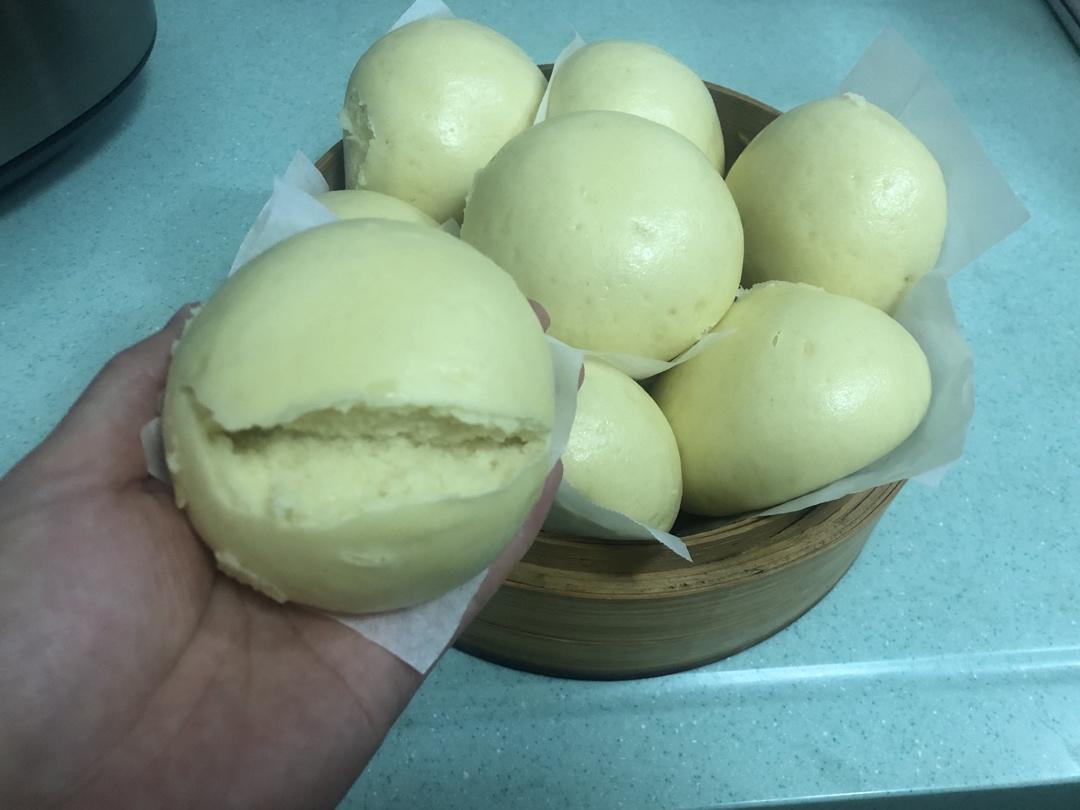 奶香玉米面馒头