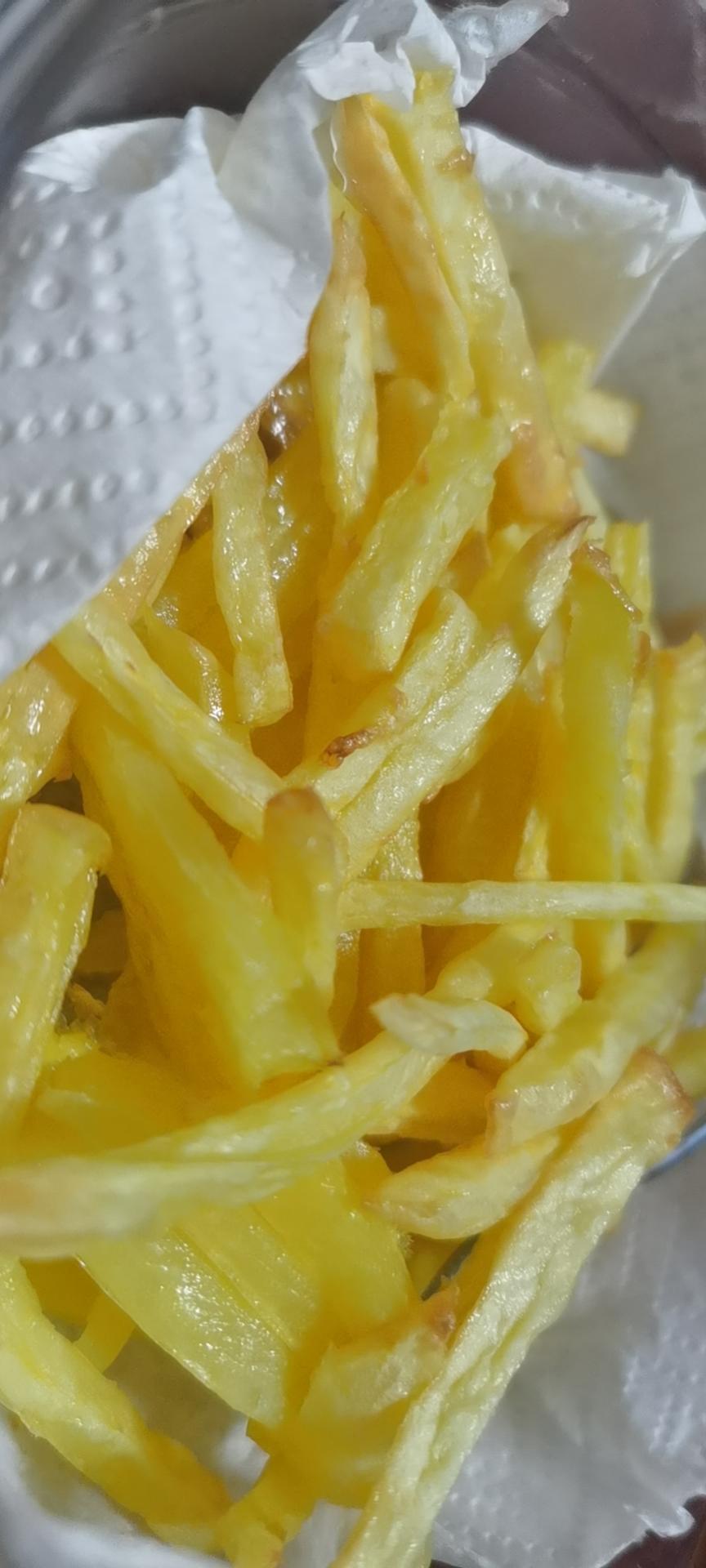 失败无数次终于成功了的炸薯条（空气炸锅）