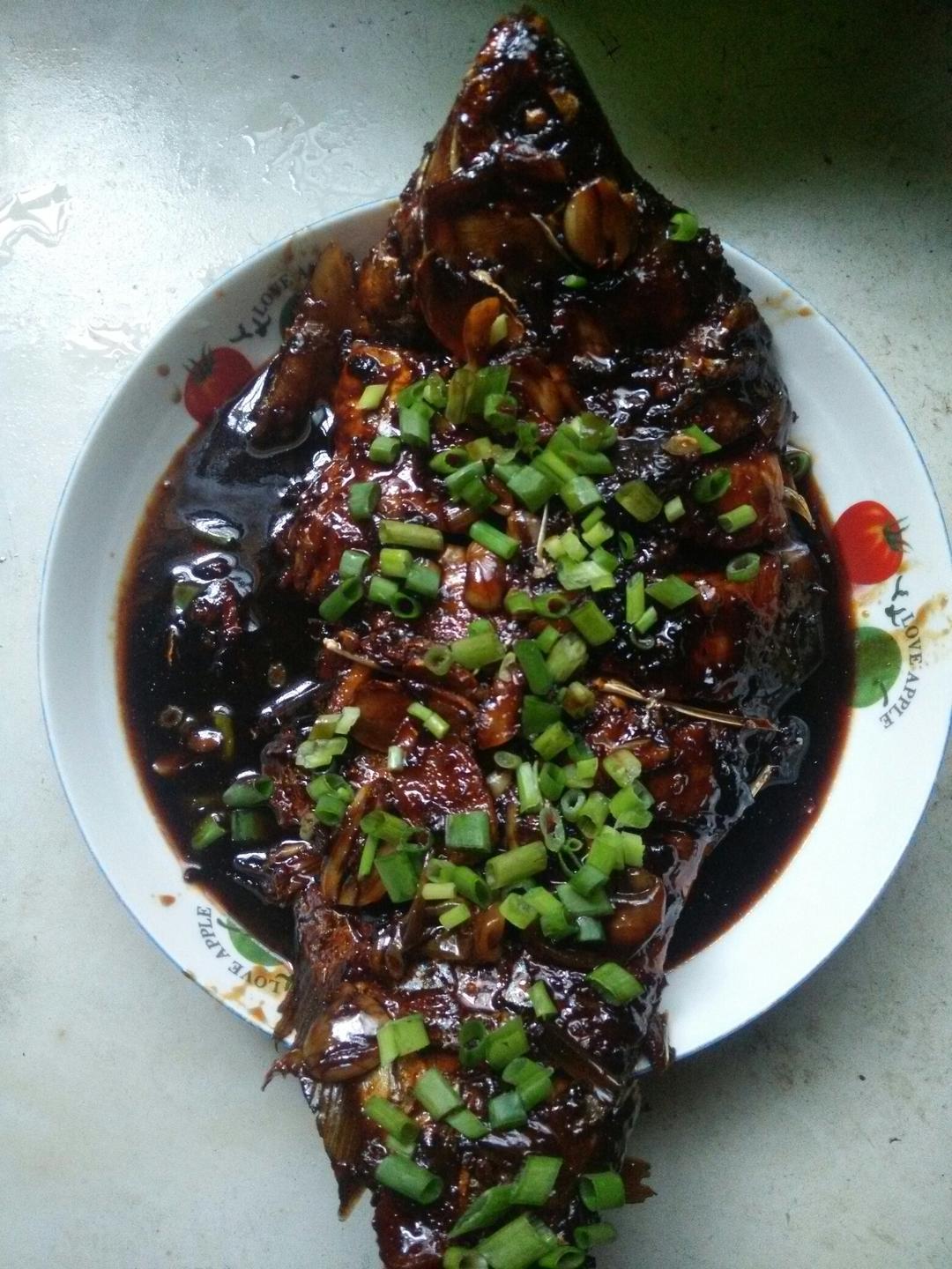 家常红烧扁鱼