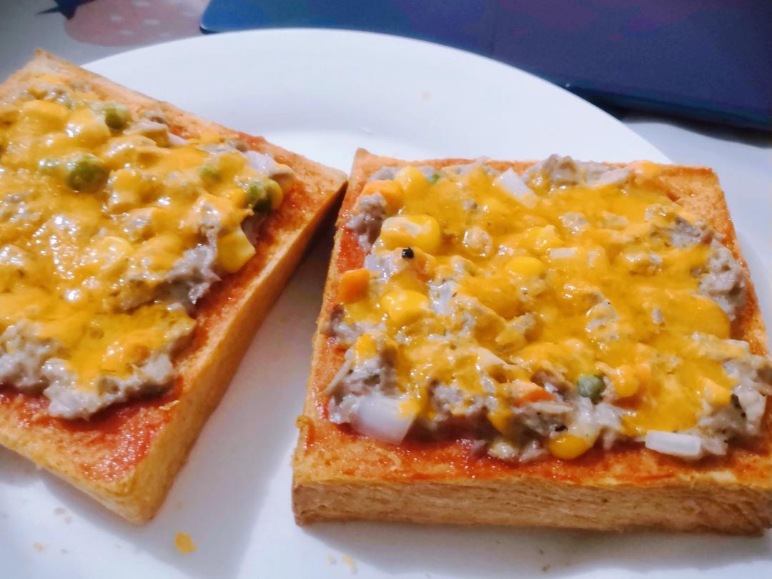 10分钟吐司披萨/哄娃神器系列