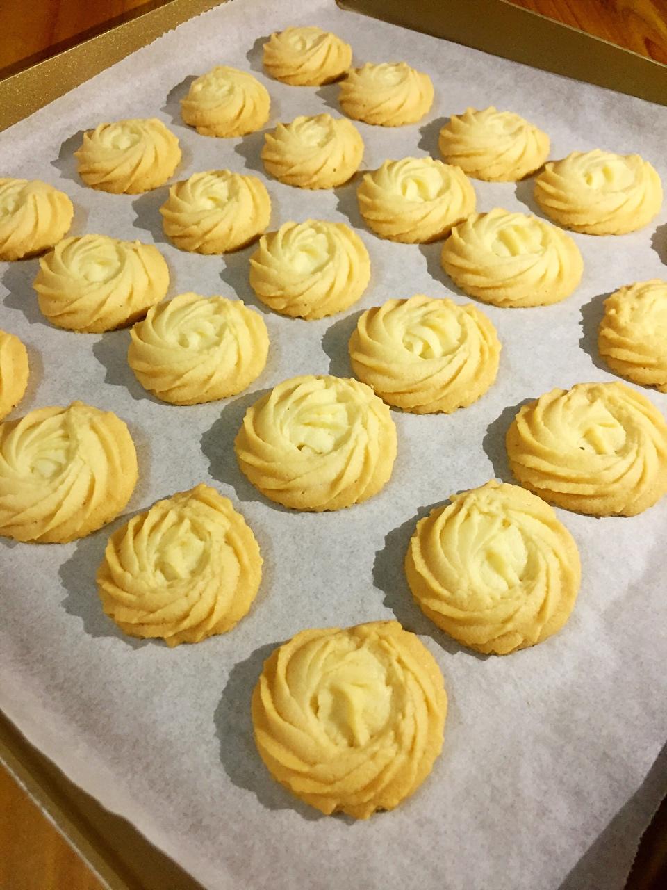 零失败花纹超级立体的黄油曲奇