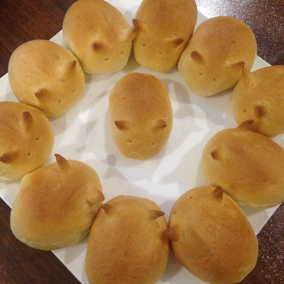 呆萌卡通小餐包