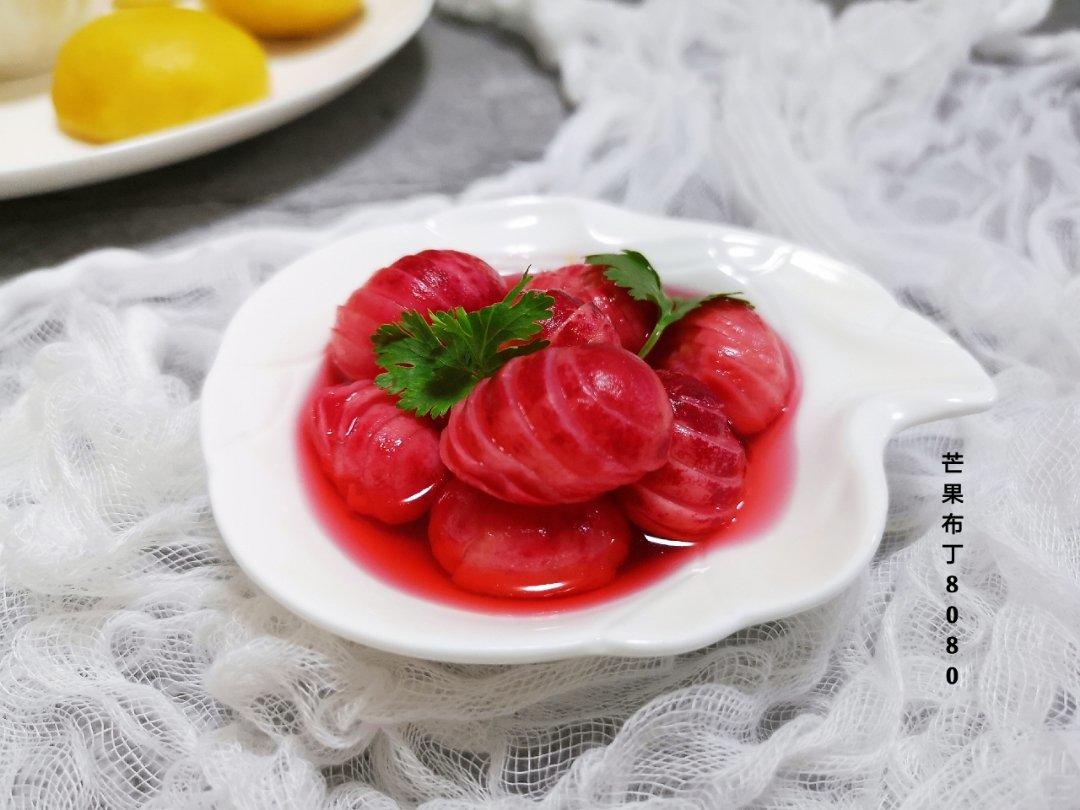 芒果布丁8080做的爽口樱桃萝卜