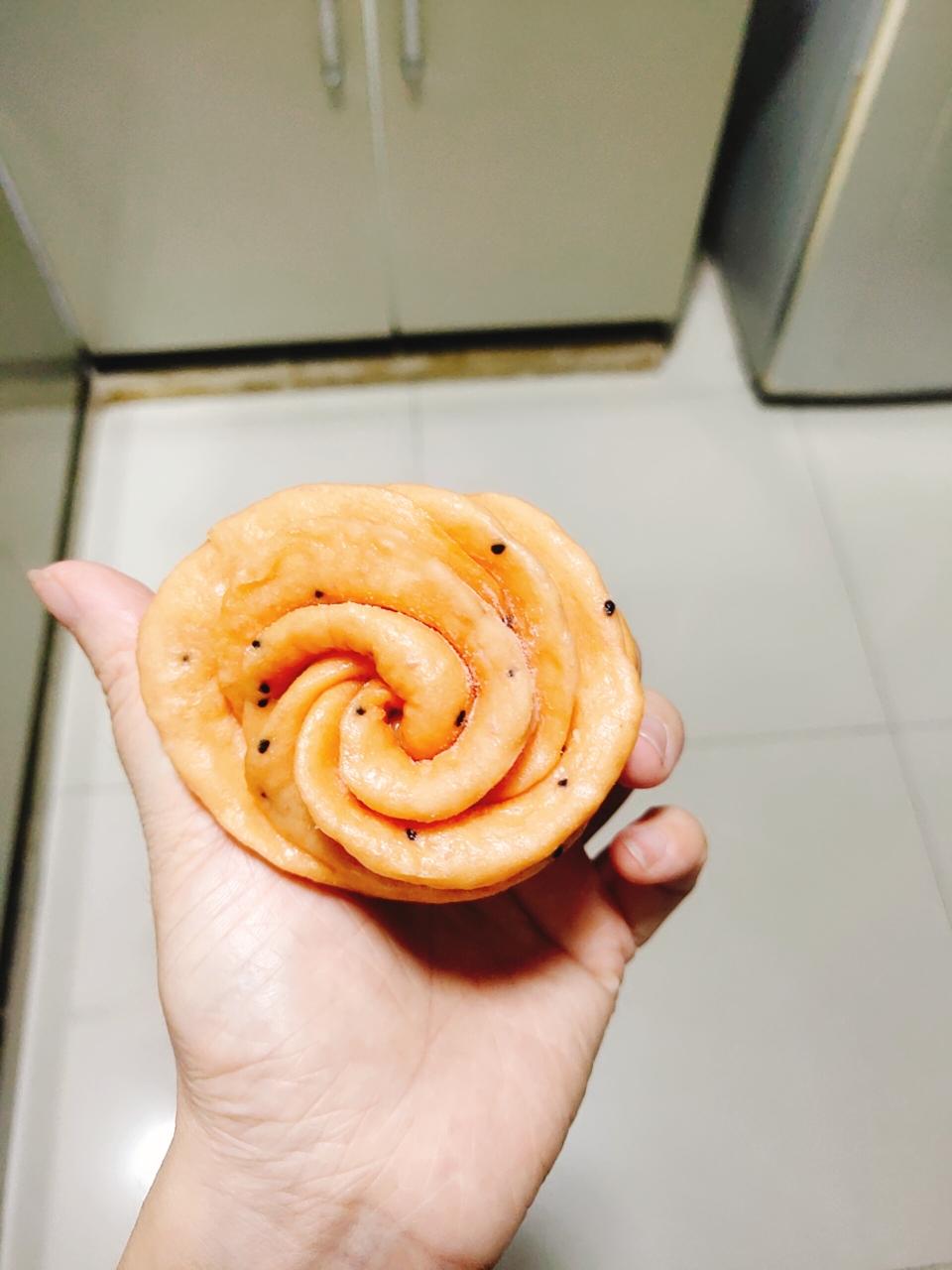 火龙果馒头的做法