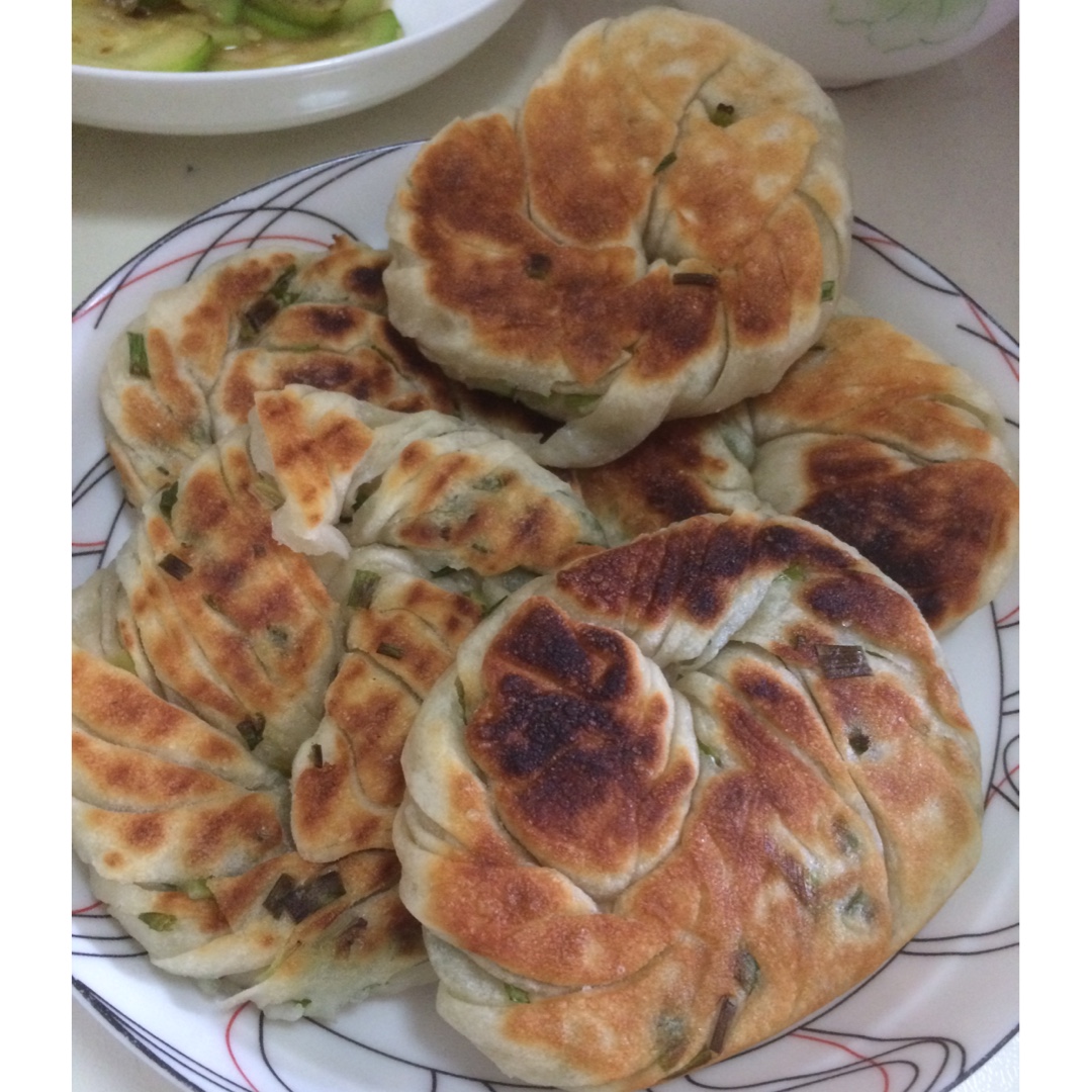葱花手抓饼