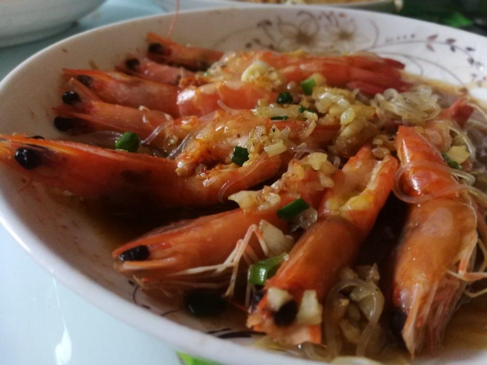 蒜蓉粉丝蒸虾