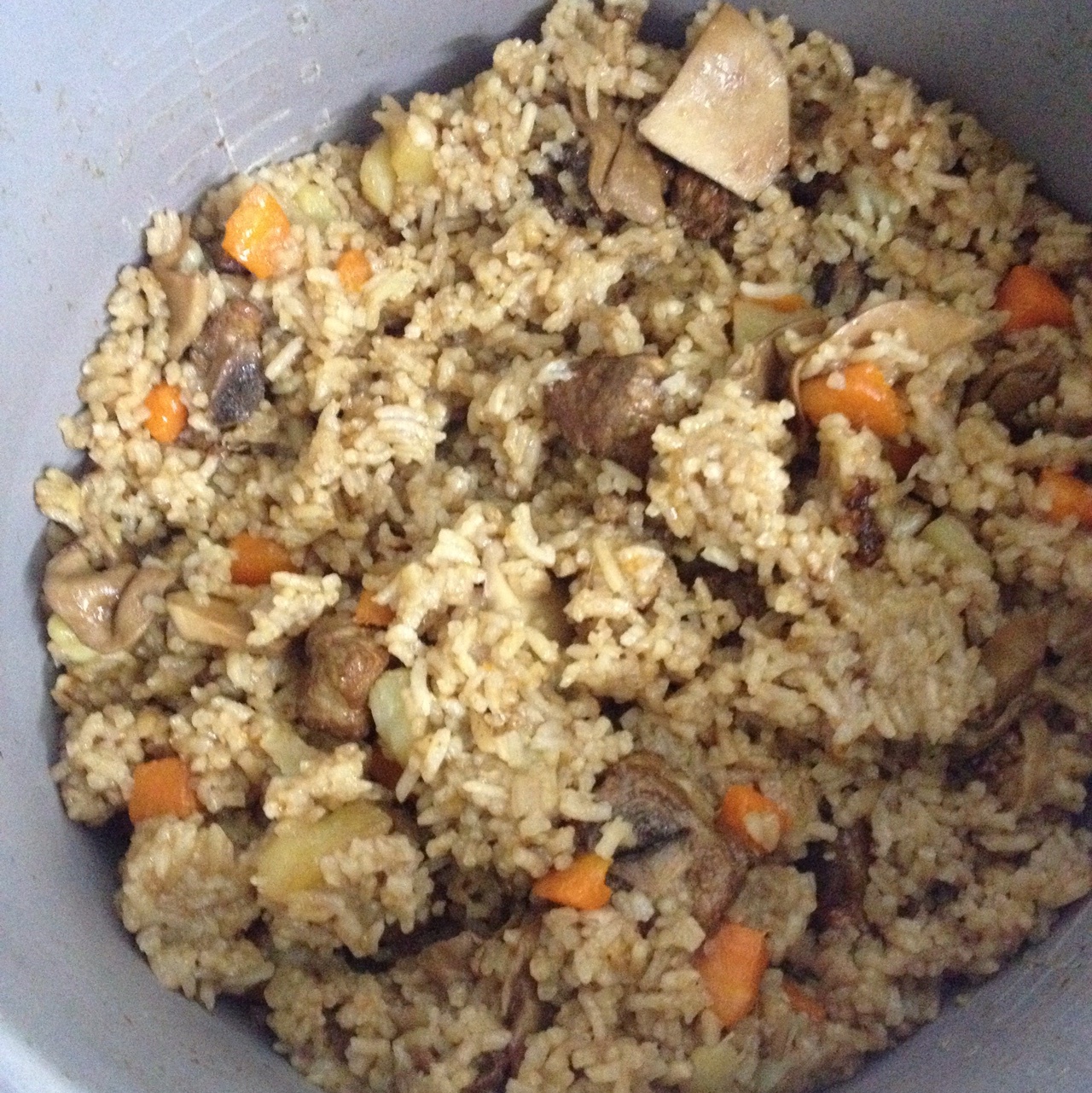 土豆排骨焖饭（多料版）