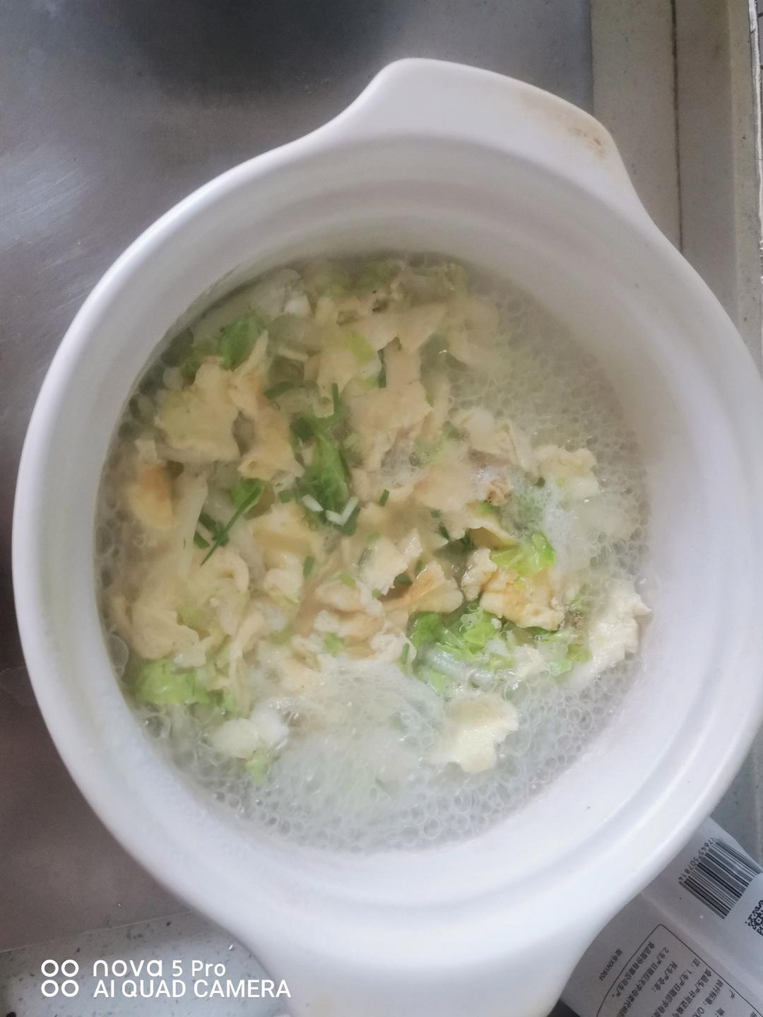 减肥营养白菜汤