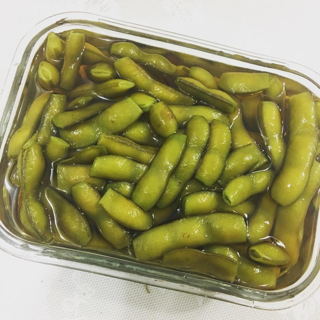冰镇香糟毛豆
