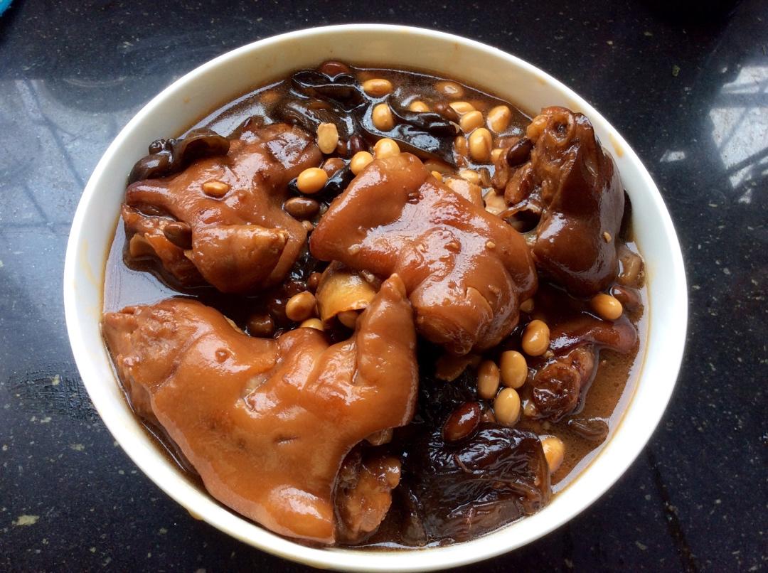 【黄豆炖猪蹄】高压锅（超详细食谱）