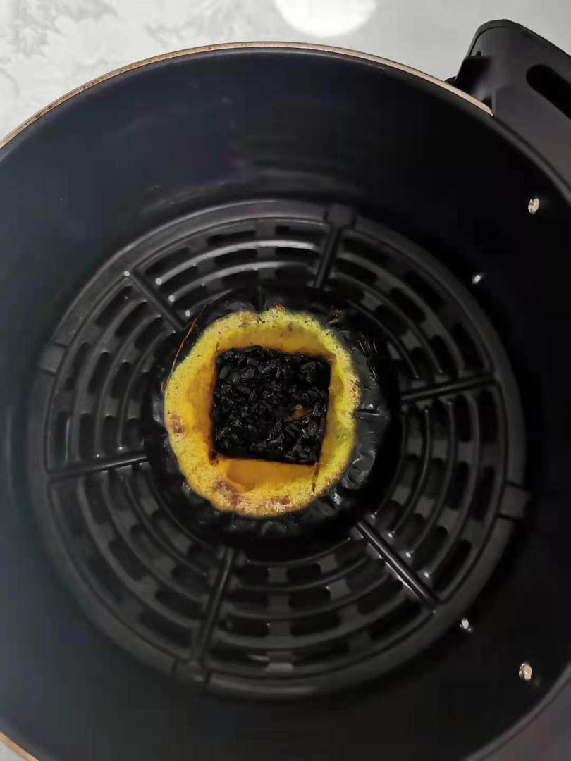 烤南瓜糯米饭