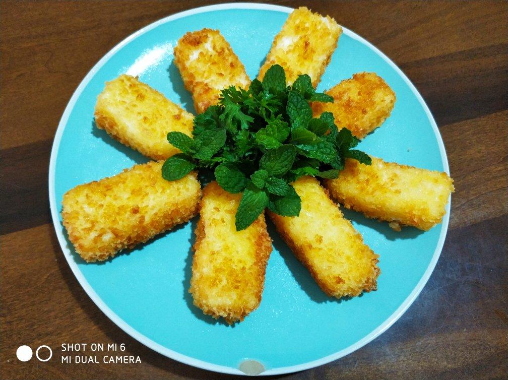 炸鲜奶糕【简单易做】