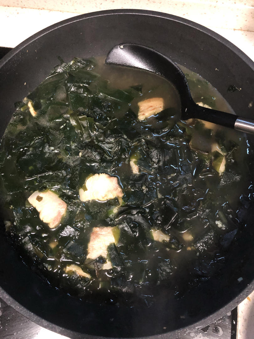 不好喝负法律责任的韩式海带汤