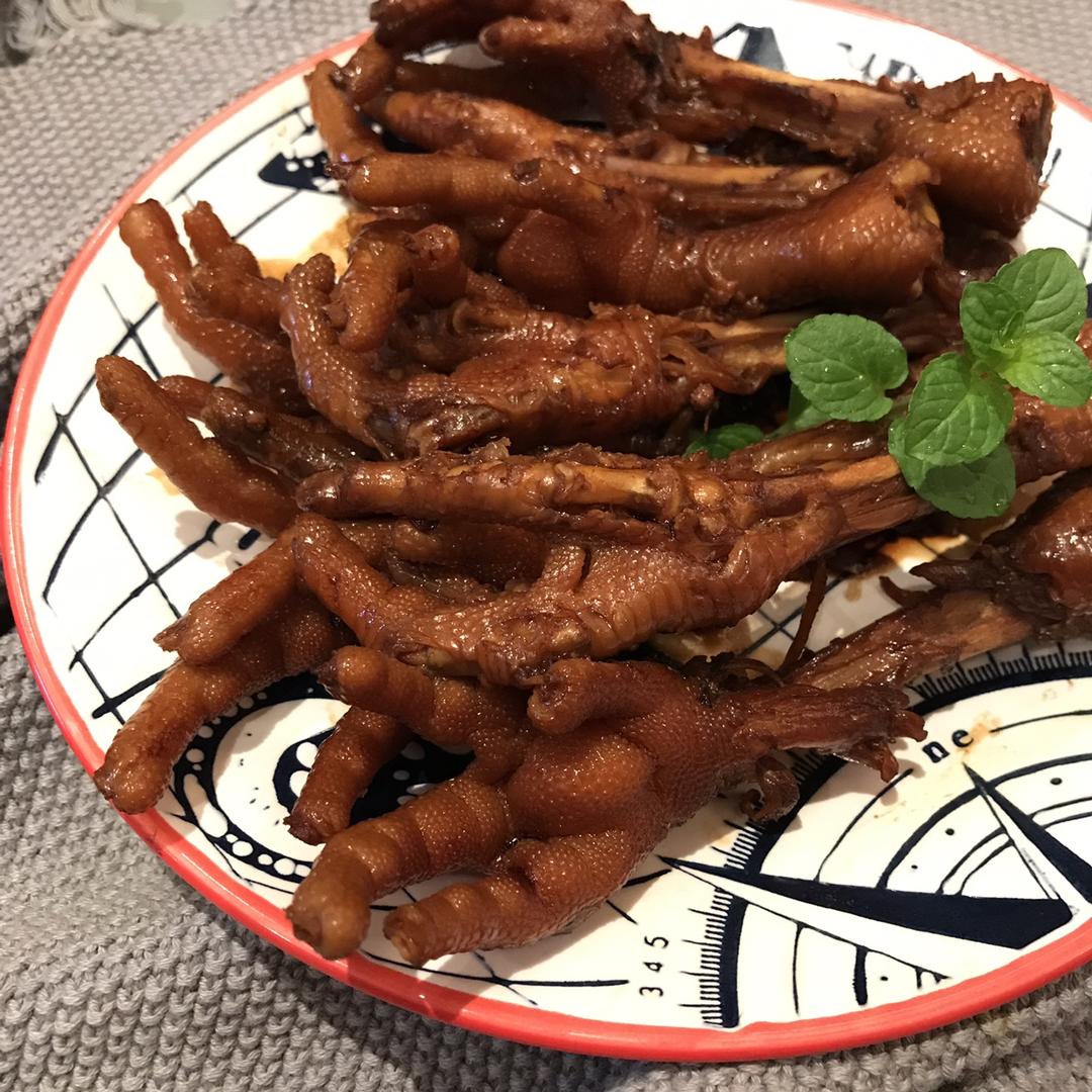 秘制红烧鸡爪