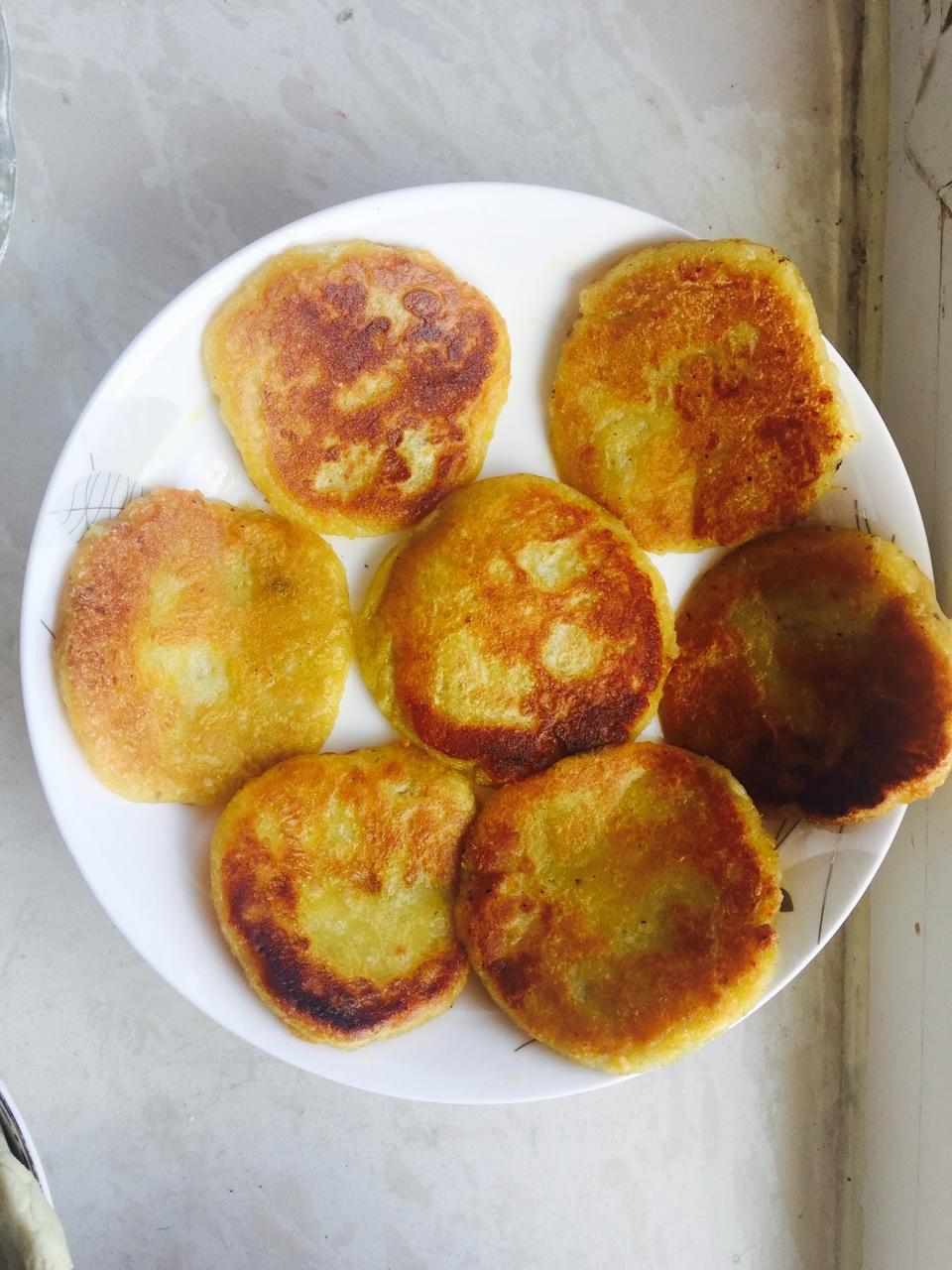 糯米红薯饼