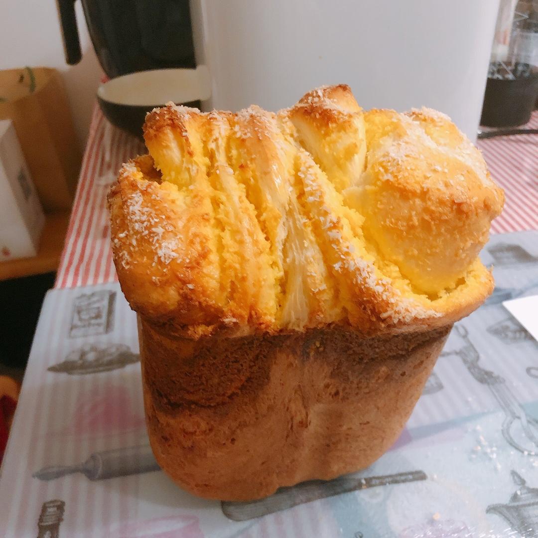 面包机做椰蓉吐司