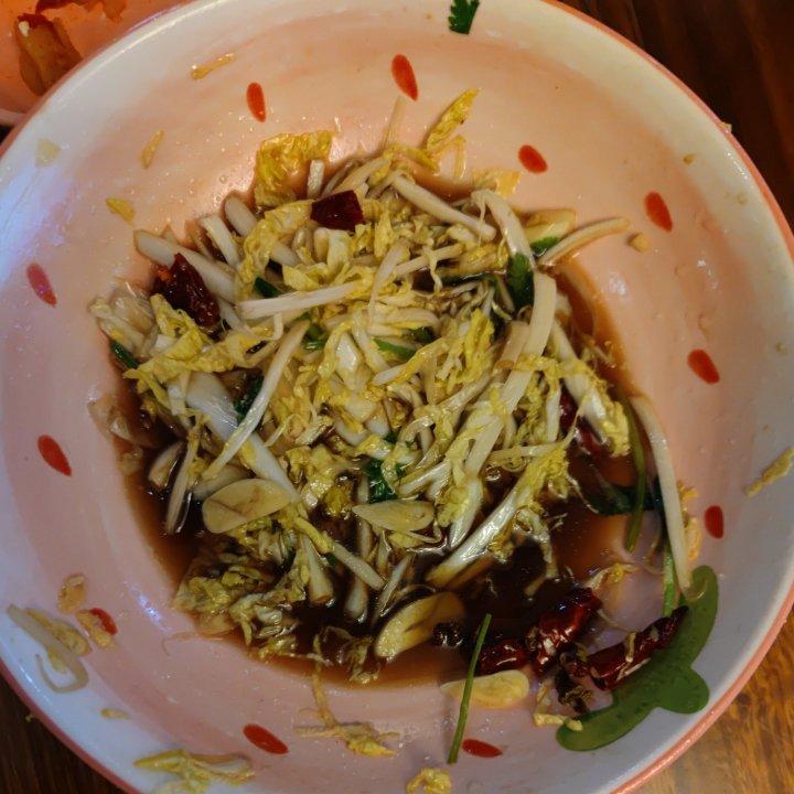凉拌娃娃菜