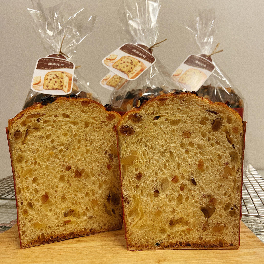 潘娜托尼 圣诞面包           Panettone（中种法）