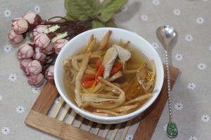 金针瘦肉汤（黄花菜）的做法 步骤8