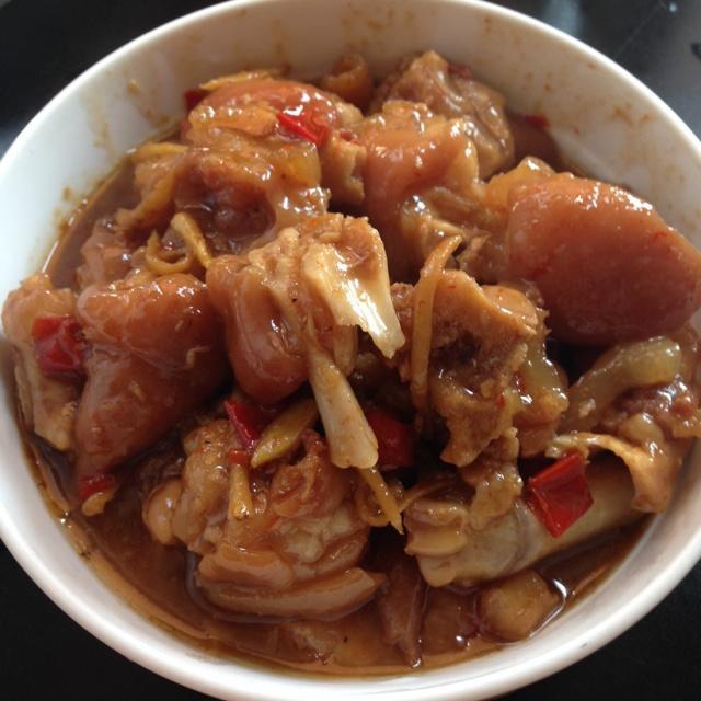 红烧猪脚的做法