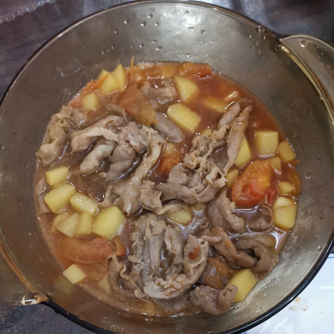 超开胃的番茄土豆肥牛汤‼️下米饭无敌了