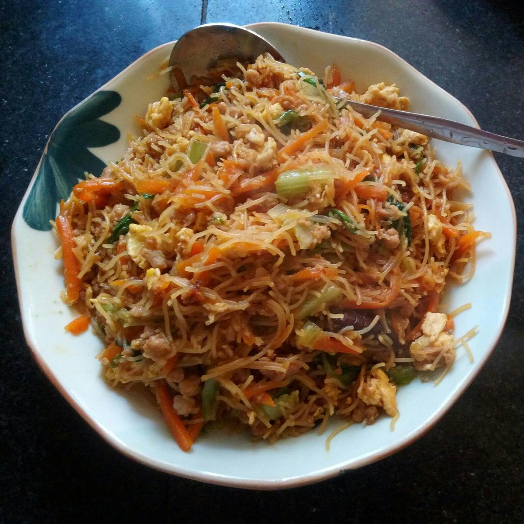 【什锦炒米线图片】imanami_下厨房