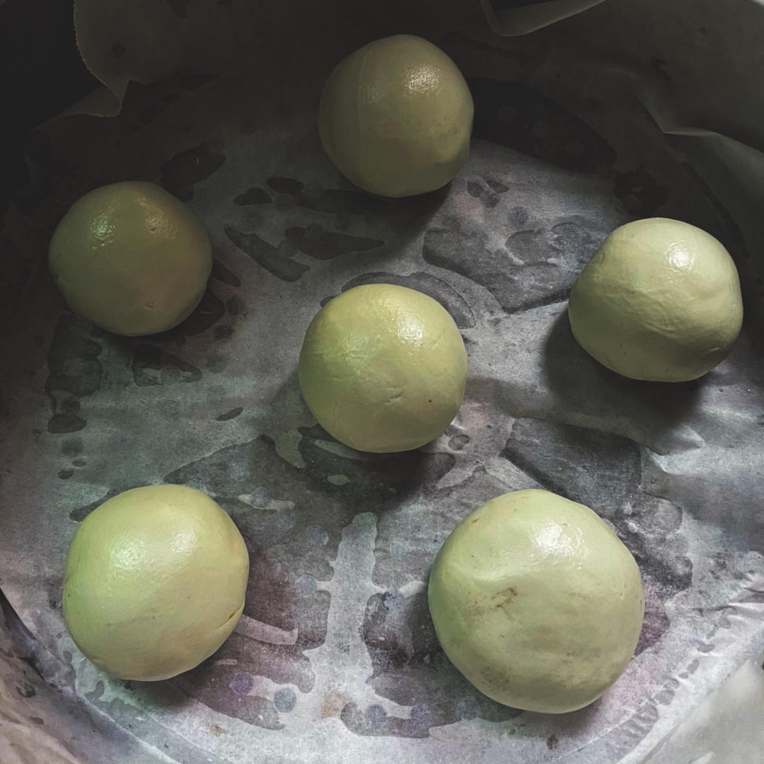 青团 | 咸蛋黄肉松馅