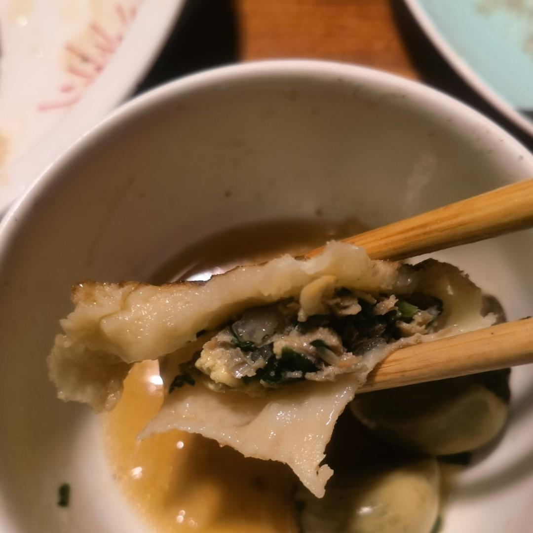 皮薄如纸的韭菜馅饼|免揉面法
