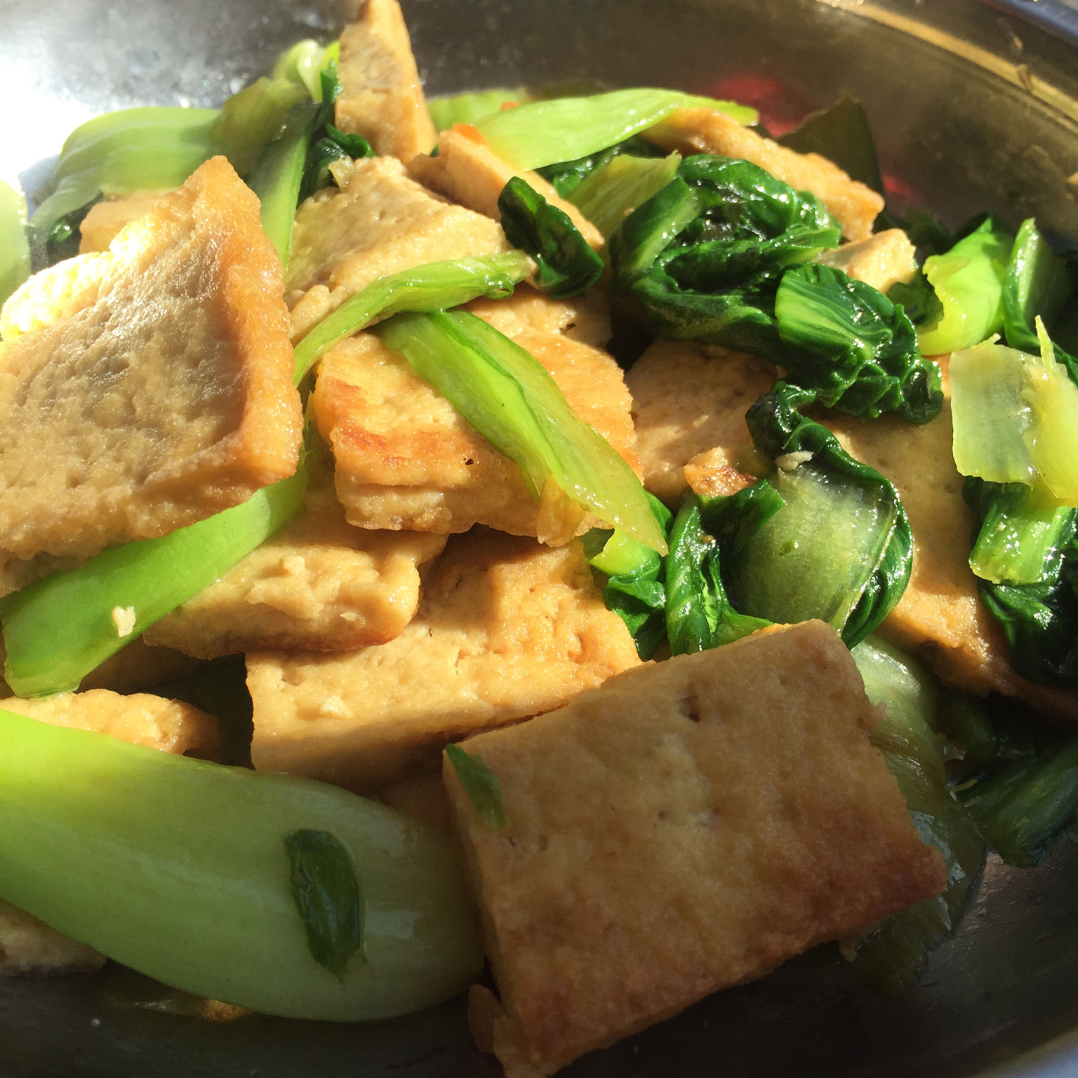 青菜豆腐