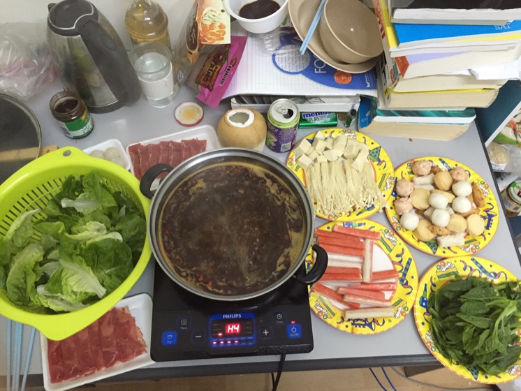 异乡の自制重庆火锅  解乡愁