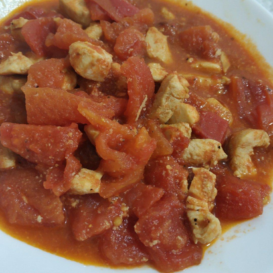 熊猫减肥食谱—番茄鸡肉羹（鸡胸肉怎么做不柴)