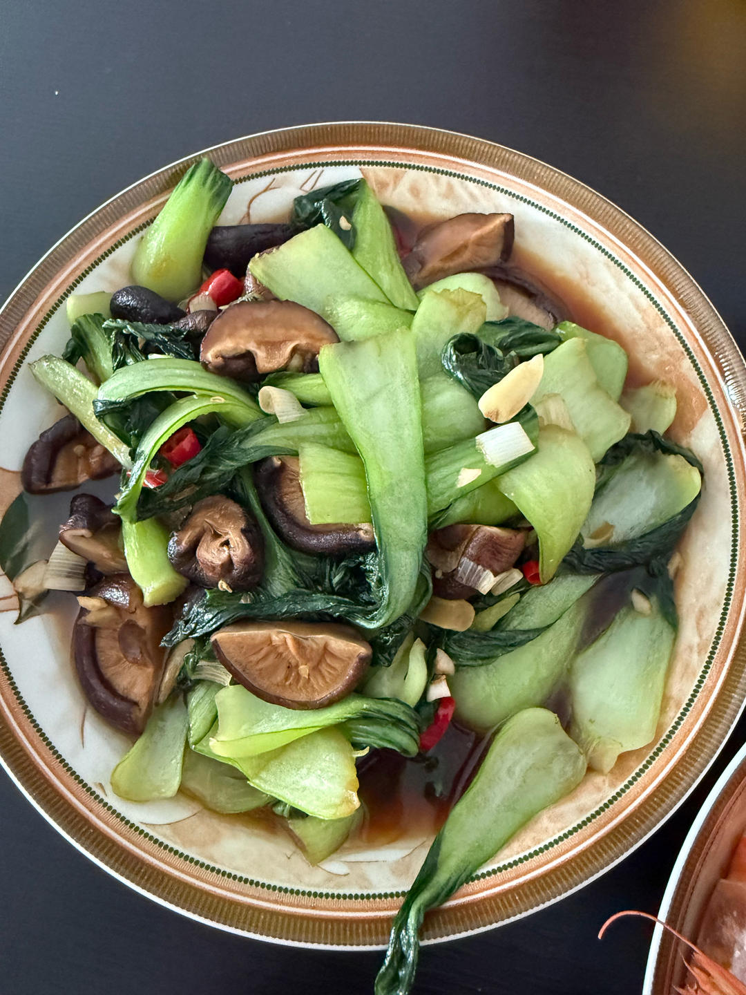 比肉还好吃的——蚝油香菇油菜