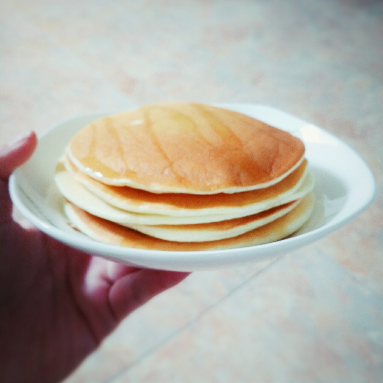 超级简单pancake【无黄油健康版】