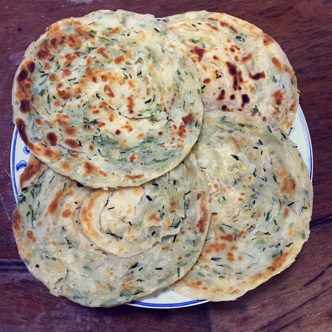 葱油饼（附外酥里嫩的技巧）