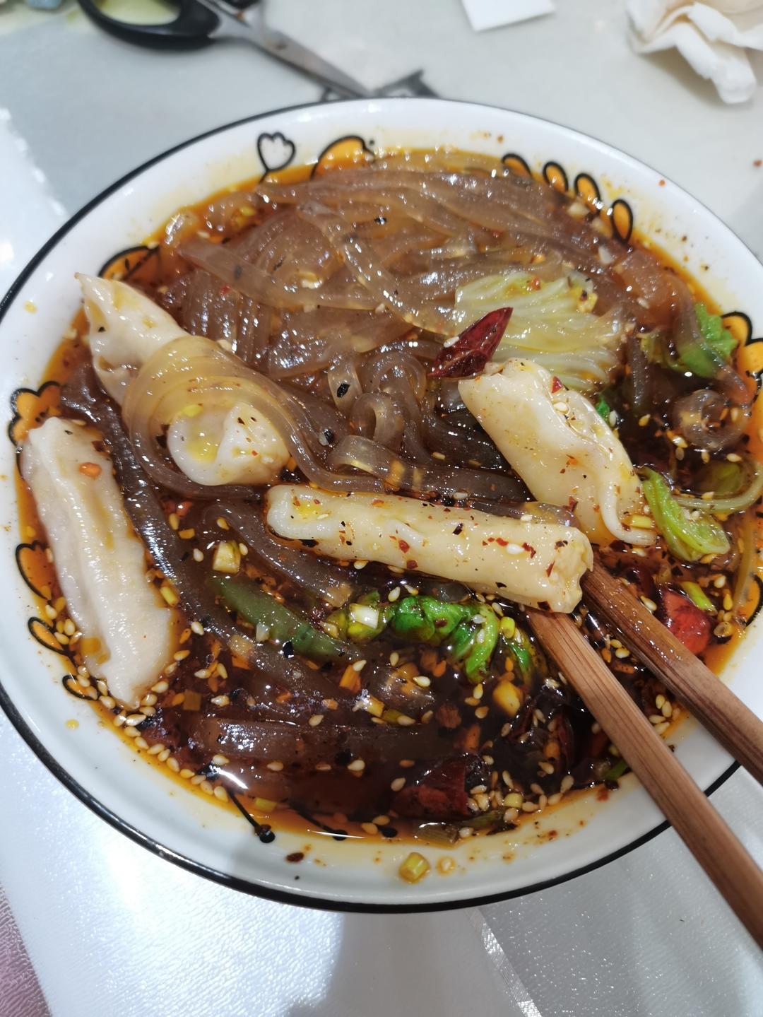 家庭版酸辣粉