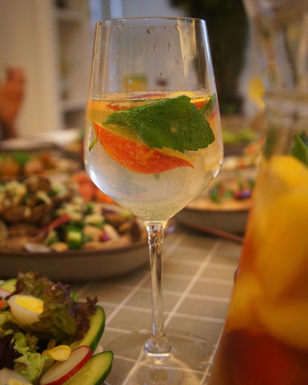 【山姆厨房】雪桃柠檬苏打饮