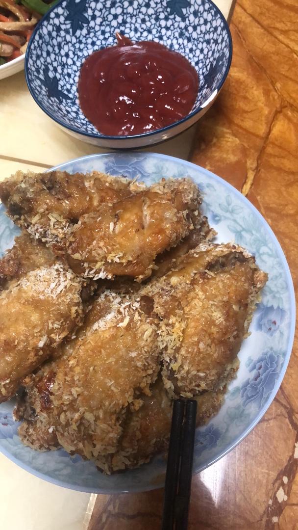 无油炸鸡翅「空气炸锅」