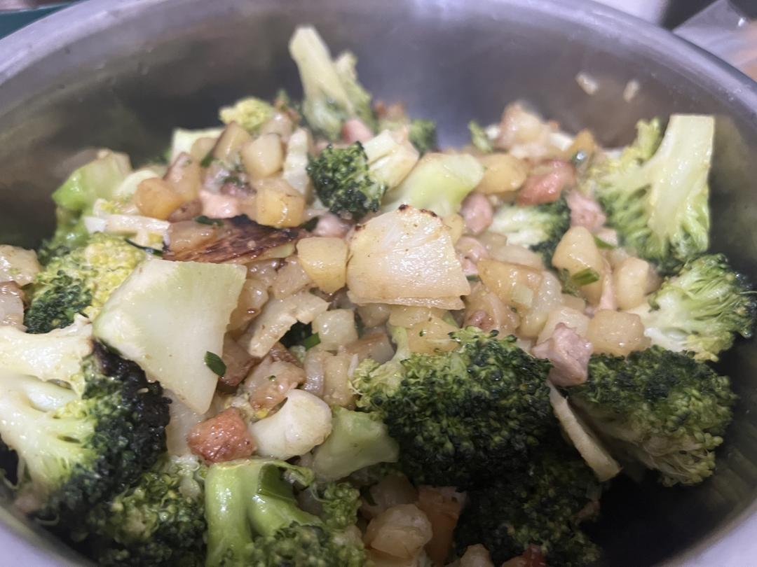 超下饭！孜然土豆西兰花