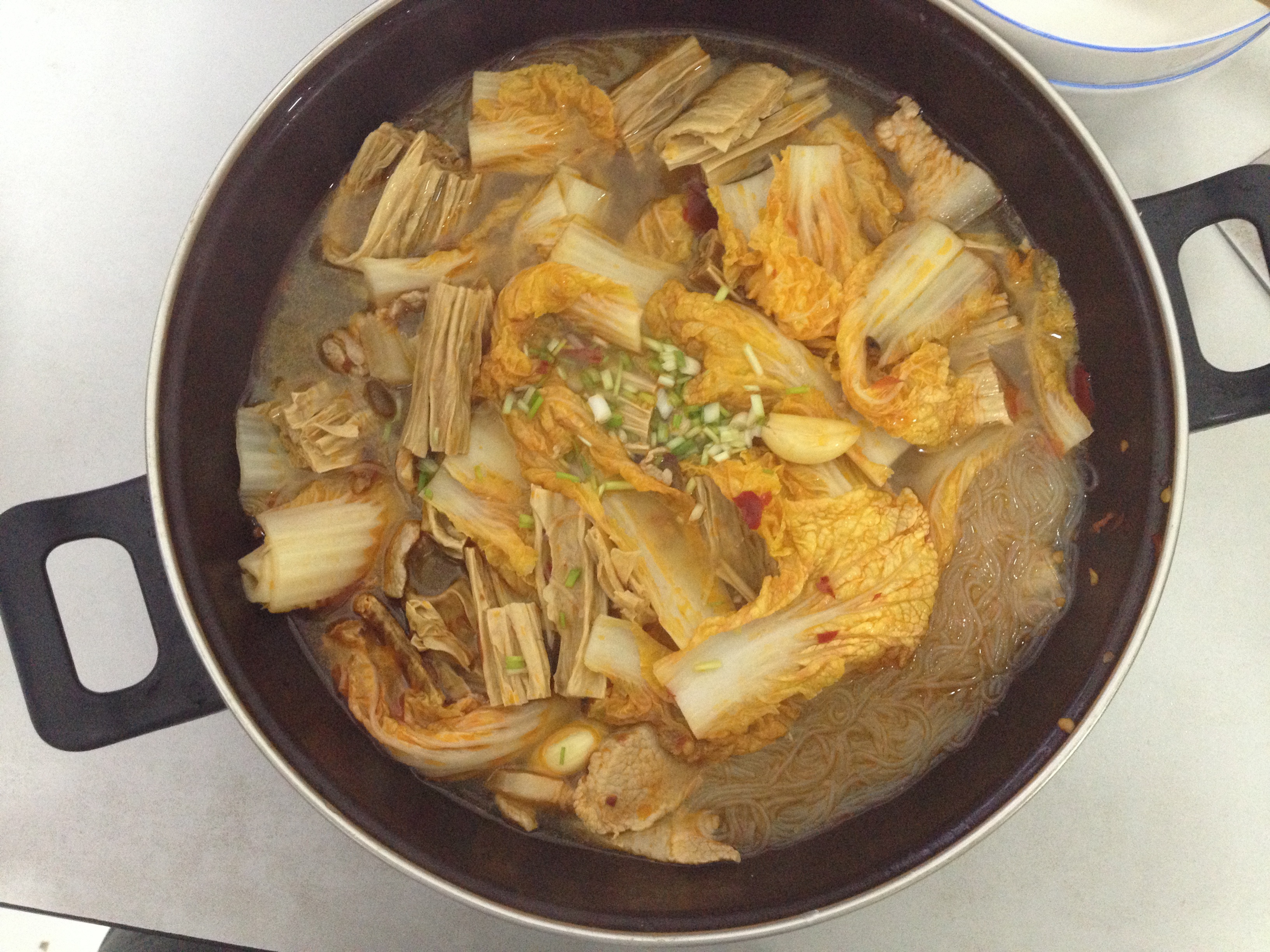 粉丝白菜煲